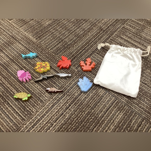 Wooden Marine Animal Block set - Picture 2 of 5